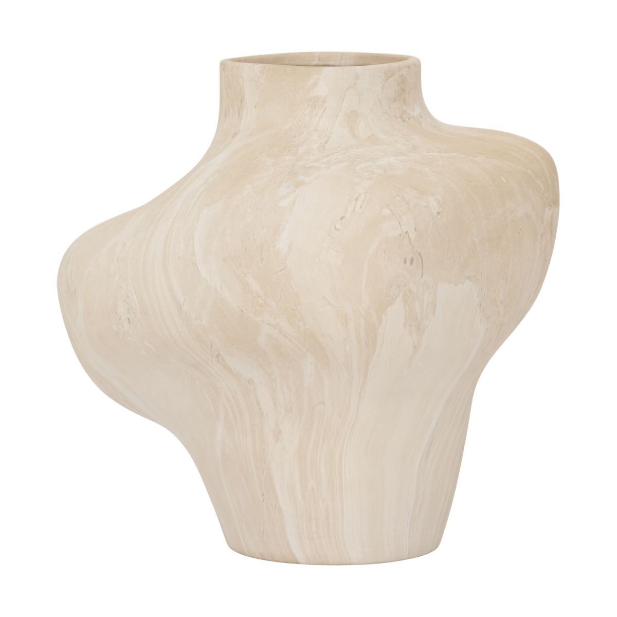 URBAN NATURE CULTURE Kary vaas 26 cm Natural