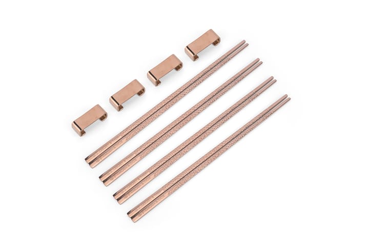 Kito Chopsticks eetstokjes 4-pack, Koper Vargen & Thor