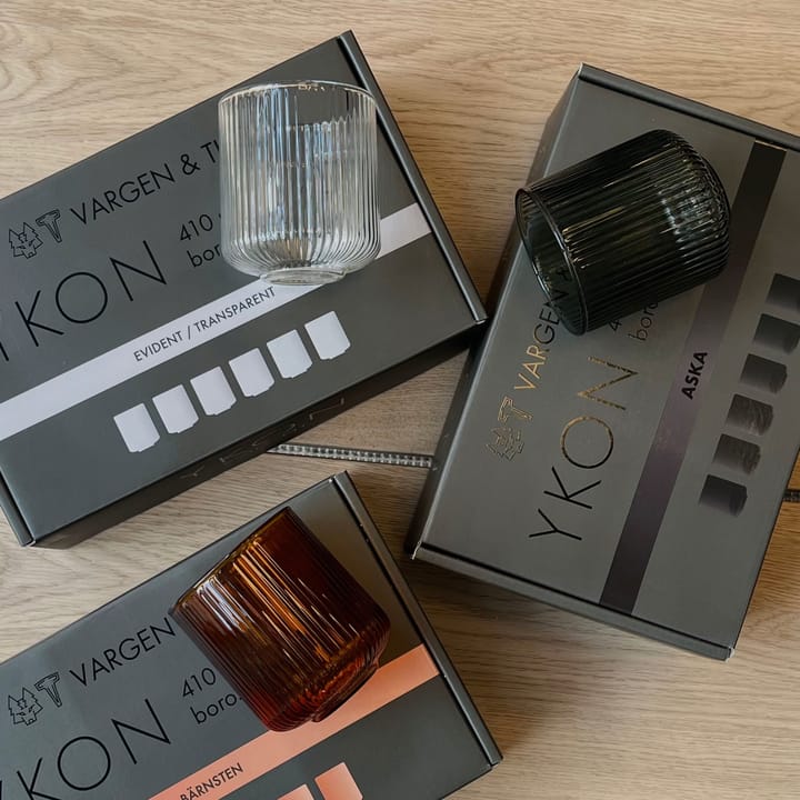 YKON glas 6-pack 41 cl - Evident transparent - Vargen & Thor