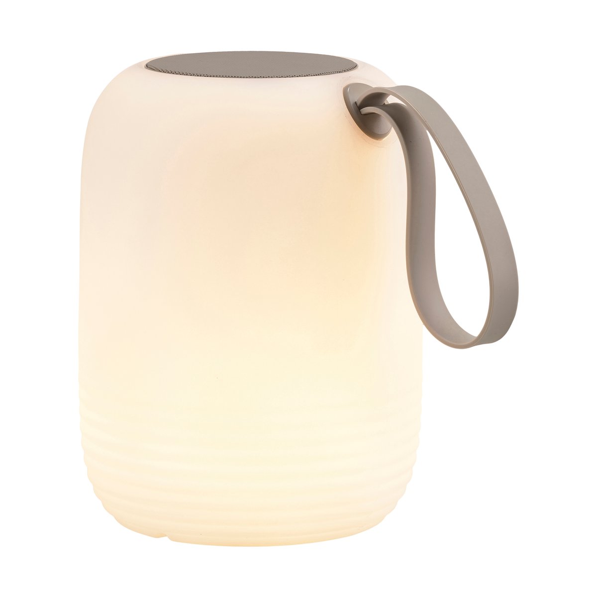 Villa Collection Hav LED-lamp met luidspreker draagbaar Ø12,5 cm White-sand