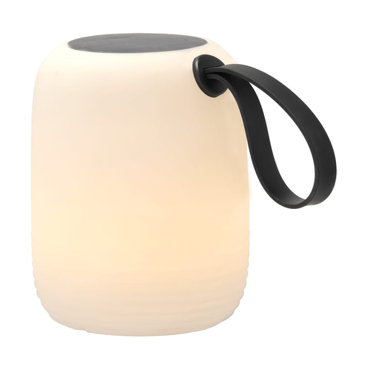 Hav lounge lamp met zonnecellen Ø12,5 cm - Wit-zwart - Villa Collection