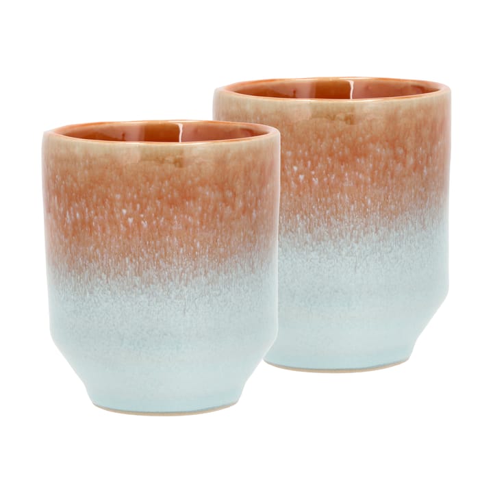 Styles mok 18 cl 2-pack, Blue-amber Villa Collection