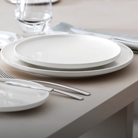 Afina dinerbord Ø27 cm, White Villeroy & Boch