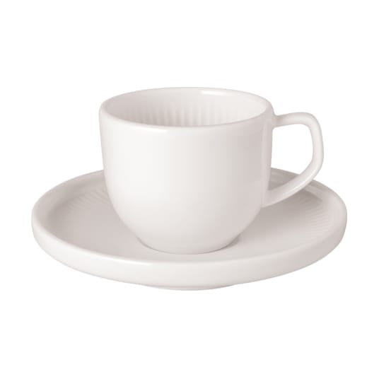 Afina espressokopje 5 cl met schotel - White - Villeroy & Boch