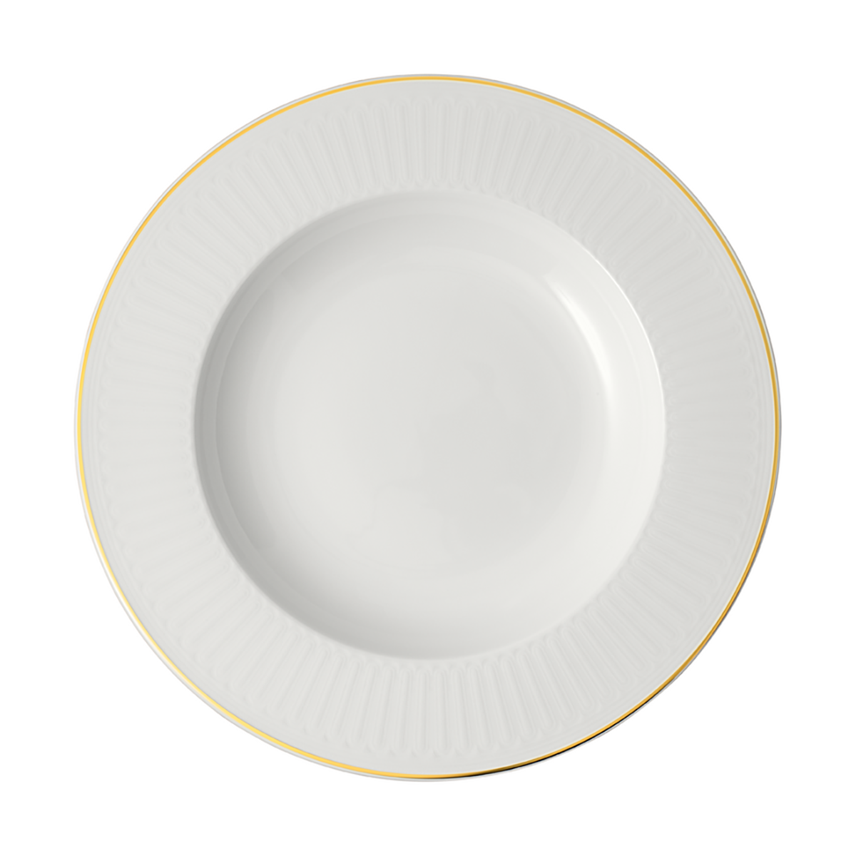 Villeroy & Boch Château Septfontaines diep bord Ø29x3,5 cm Wit-goud