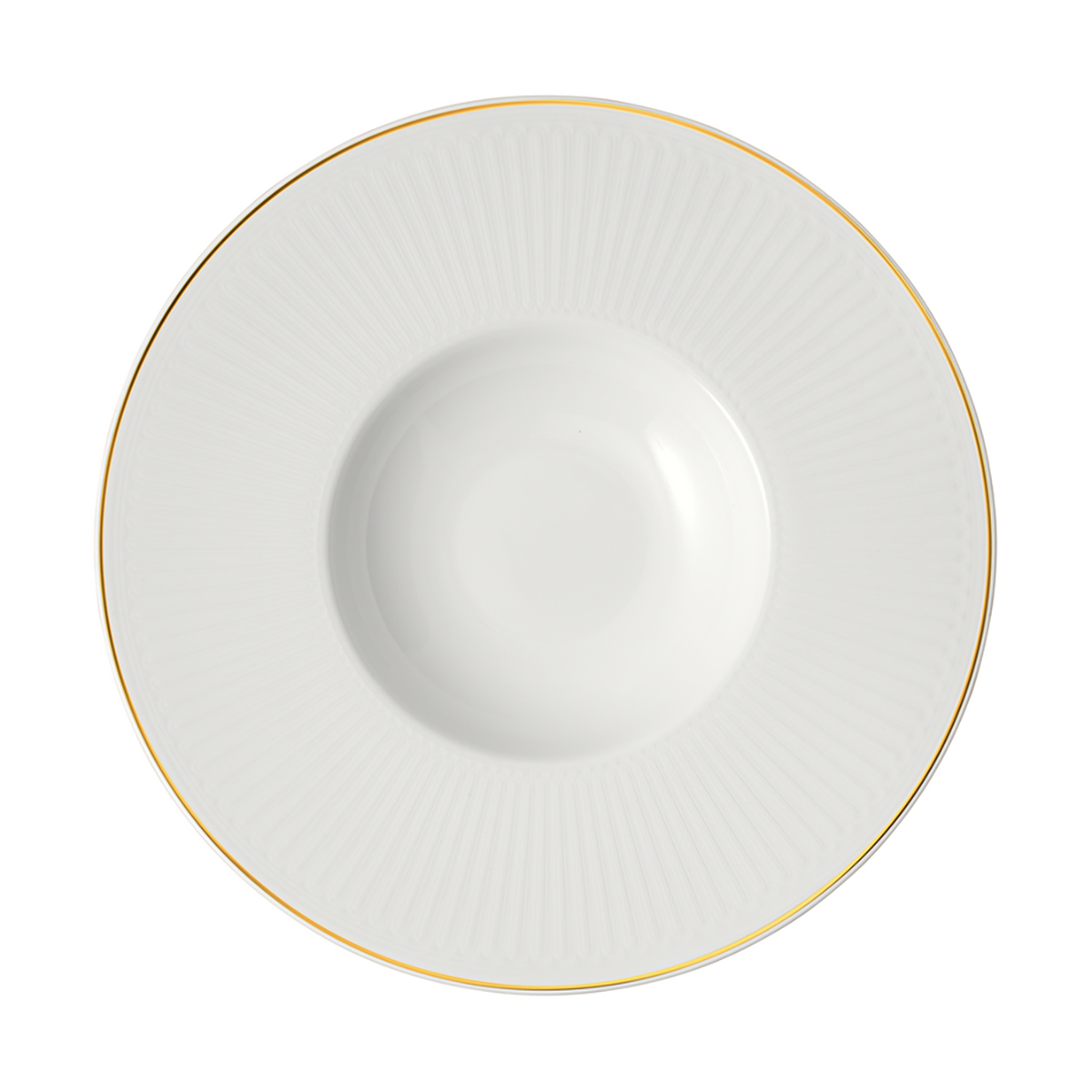 Villeroy & Boch Château Septfontaines diep bord Ø29x4,5 cm Wit-goud