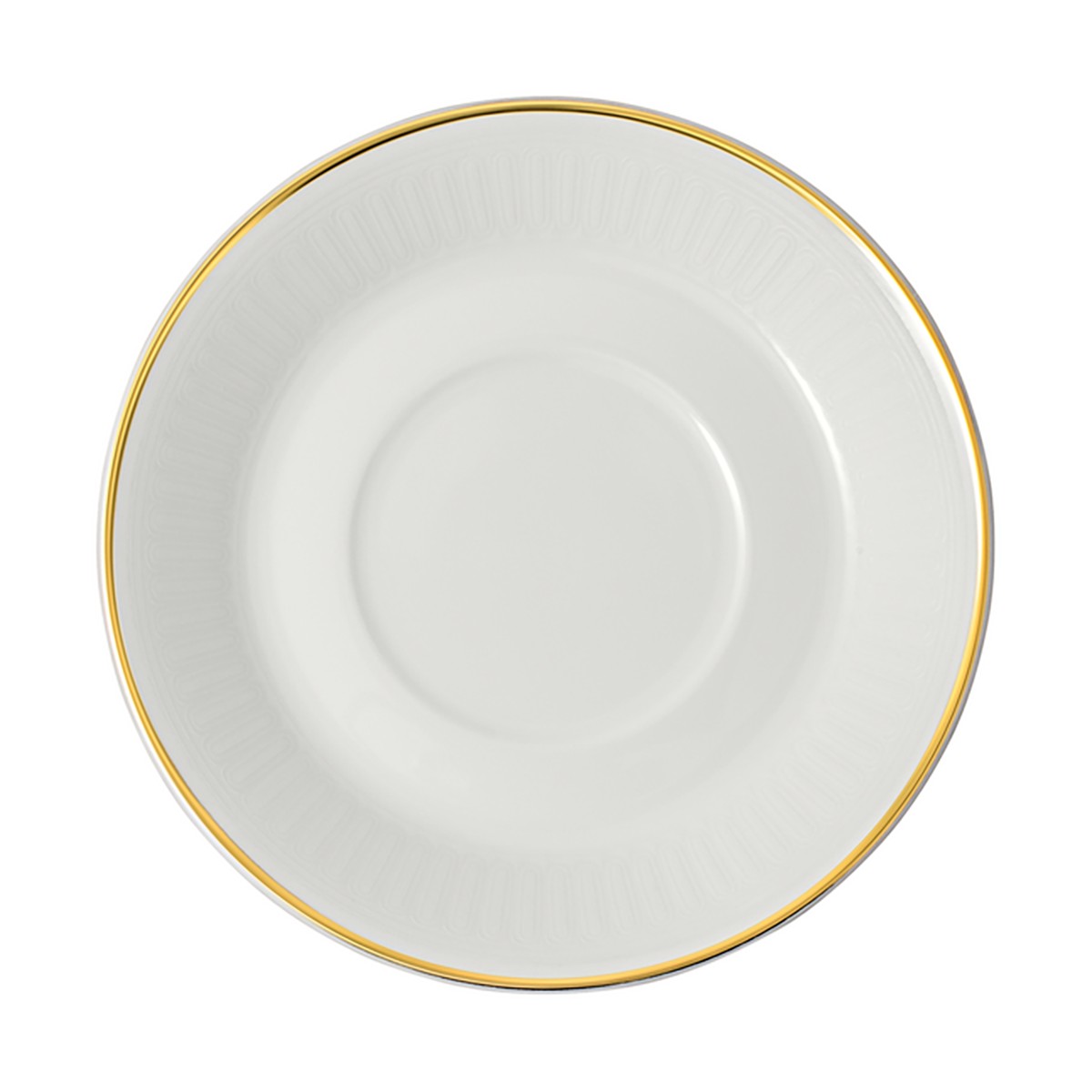 Villeroy & Boch Château Septfontaines espressoschotel Ø12,5 cm Wit-goud