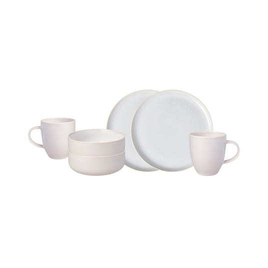 Crafted cotton servies 6-delig, White Villeroy & Boch