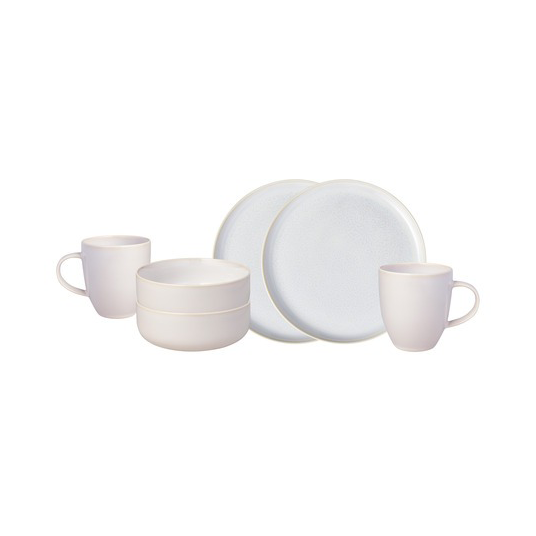 Villeroy & Boch Crafted cotton servies 6-delig White