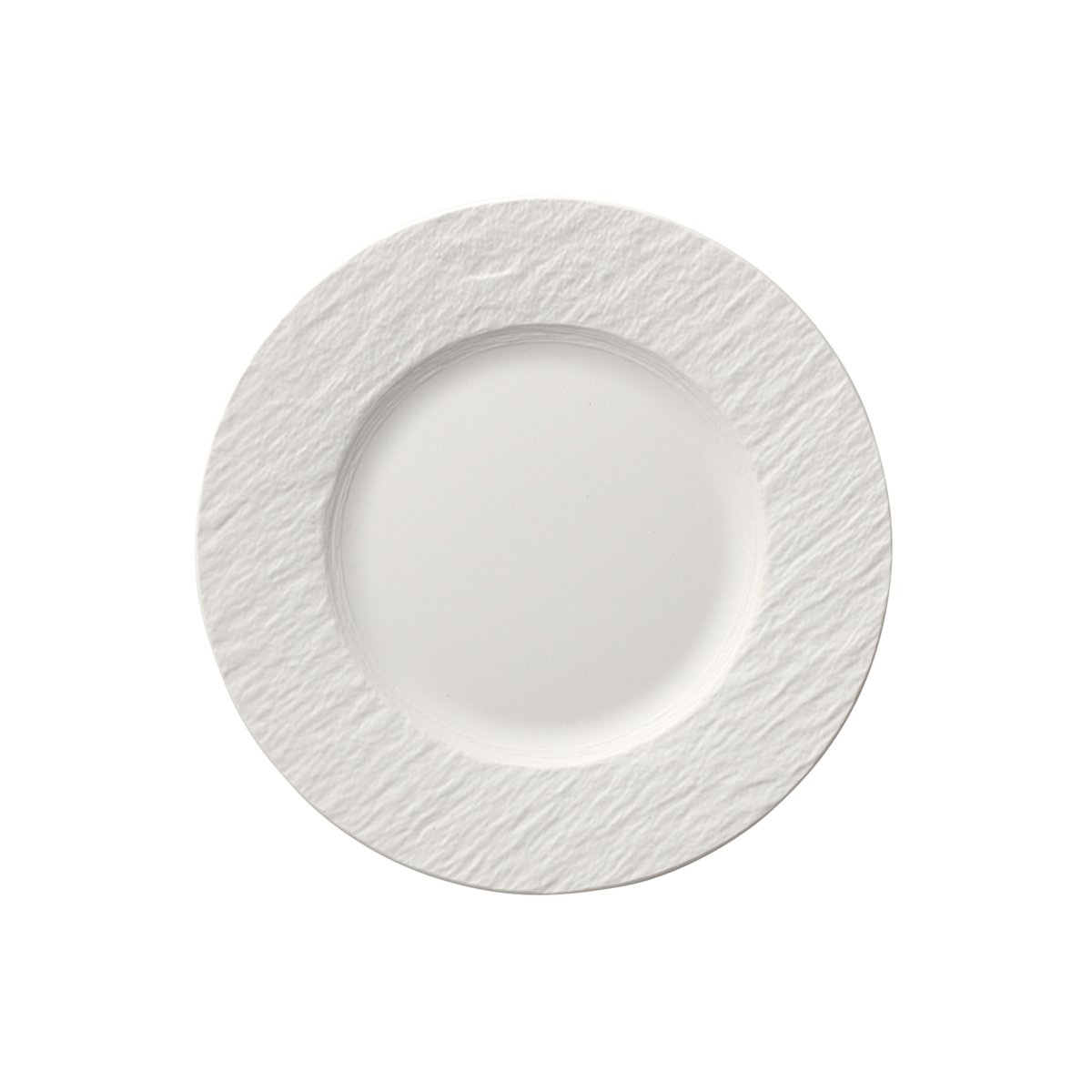 Villeroy & Boch Manufacture Rock bord Ø22 cm Blanc