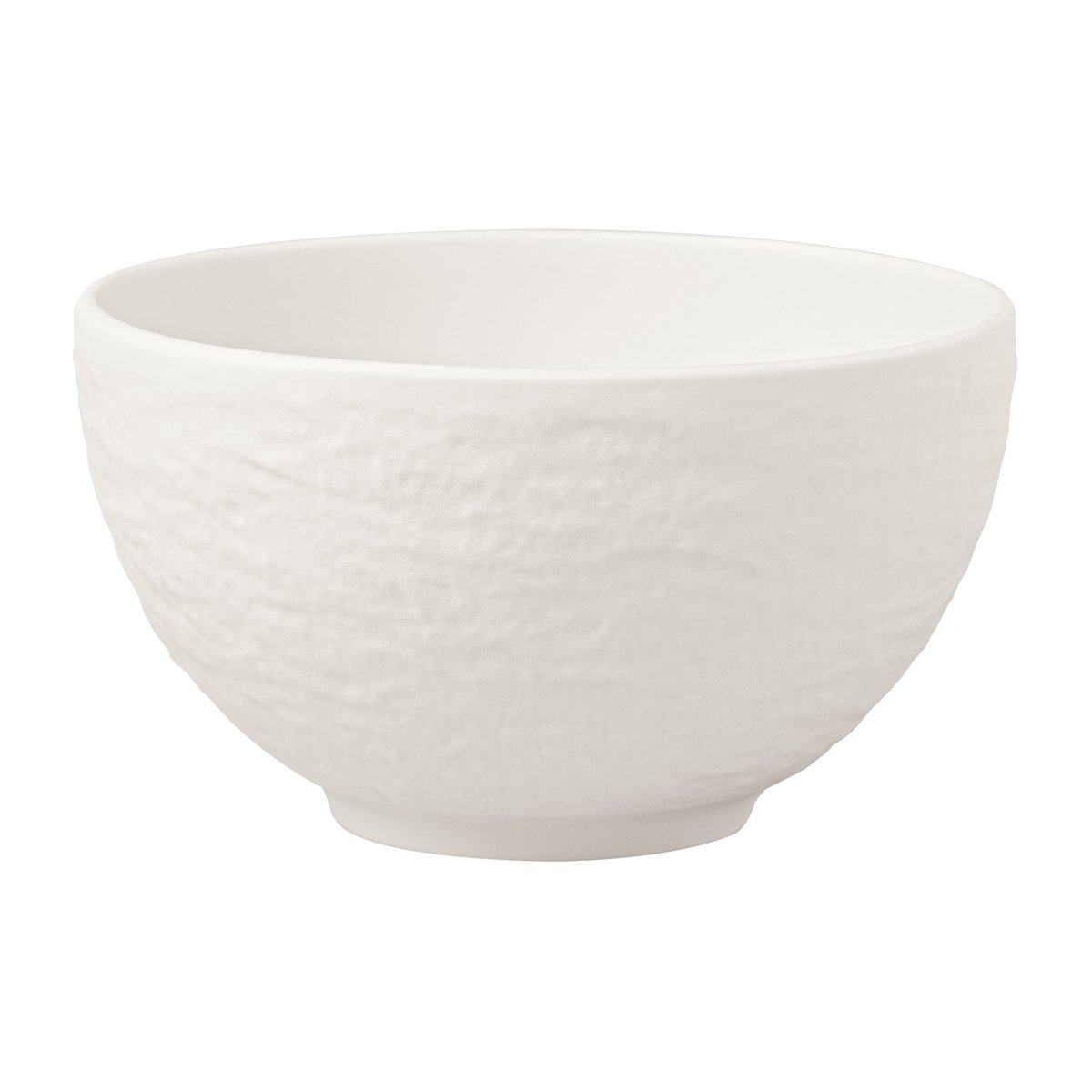 Villeroy & Boch Manufacture Rock rijstkom Ø11 cm Blanc