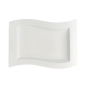 Villeroy & Boch New Wave bord rechthoek 33 x 24 cm.