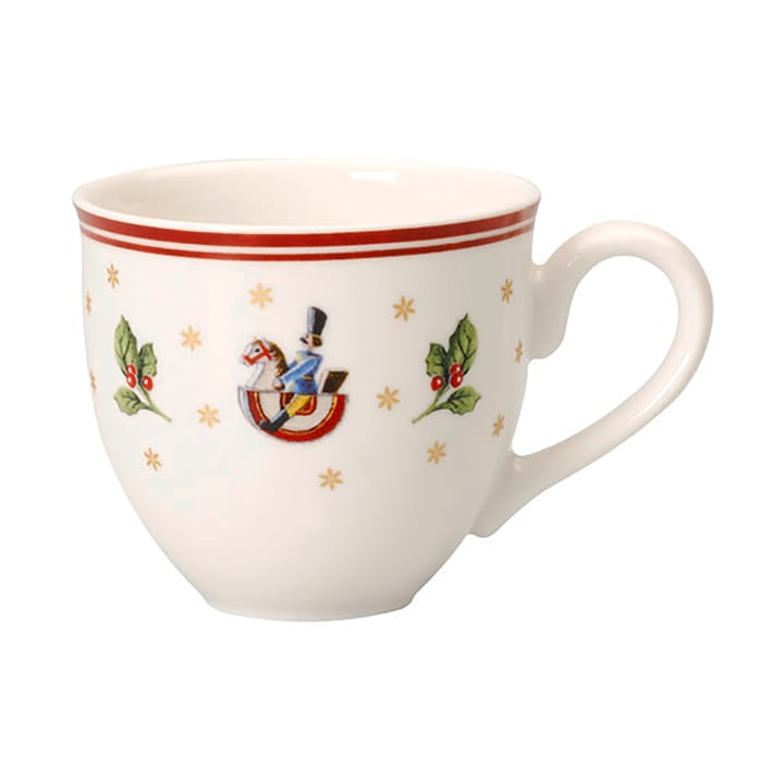 Toy's Delight espressokopje 10 cl - Wit-rood - Villeroy & Boch