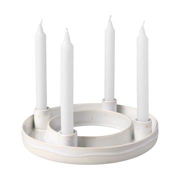 Winter Glow adventskandelaar Ø26 cm - Wit-beige - Villeroy & Boch