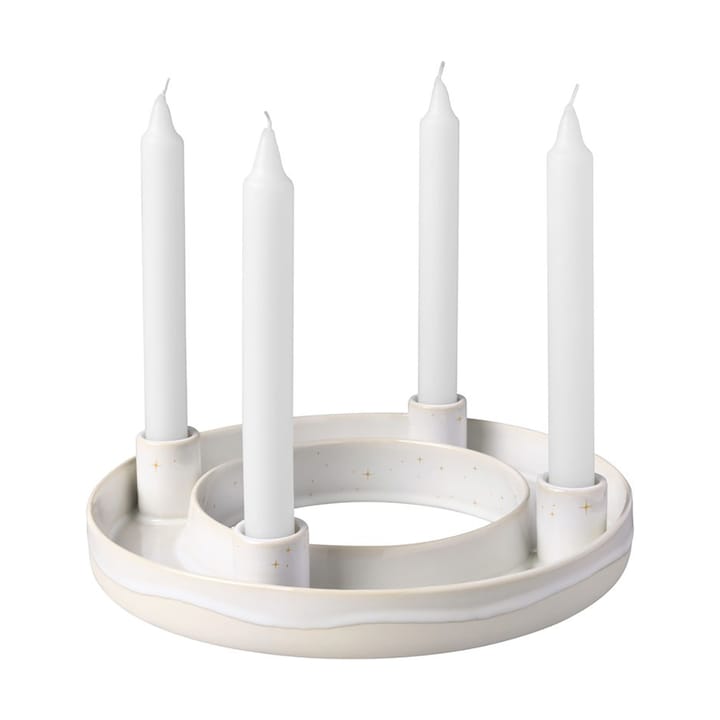 Winter Glow adventskandelaar Ø26 cm, Wit-beige Villeroy & Boch