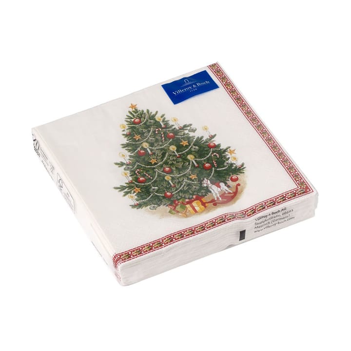 Winter Specials servet 33x33 cm 20-pack - Fir tree - Villeroy & Boch