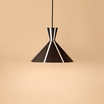 Bloom hanglamp - black noir/warm white, stripe - Warm Nordic