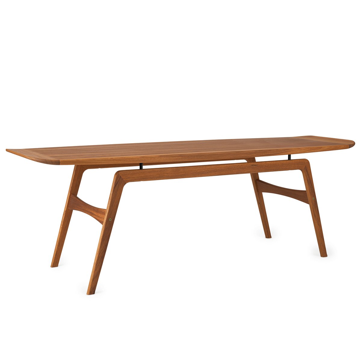 Warm Nordic Surfboard salontafel 152x52 cm Teak