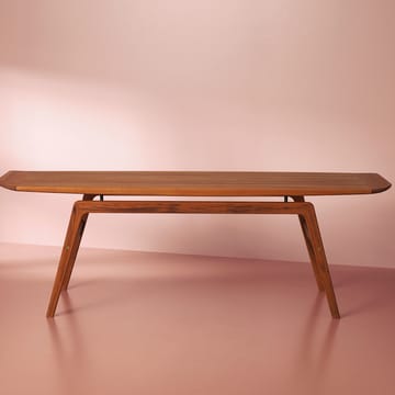 Surfboard salontafel 152x52 cm - Teak - Warm Nordic