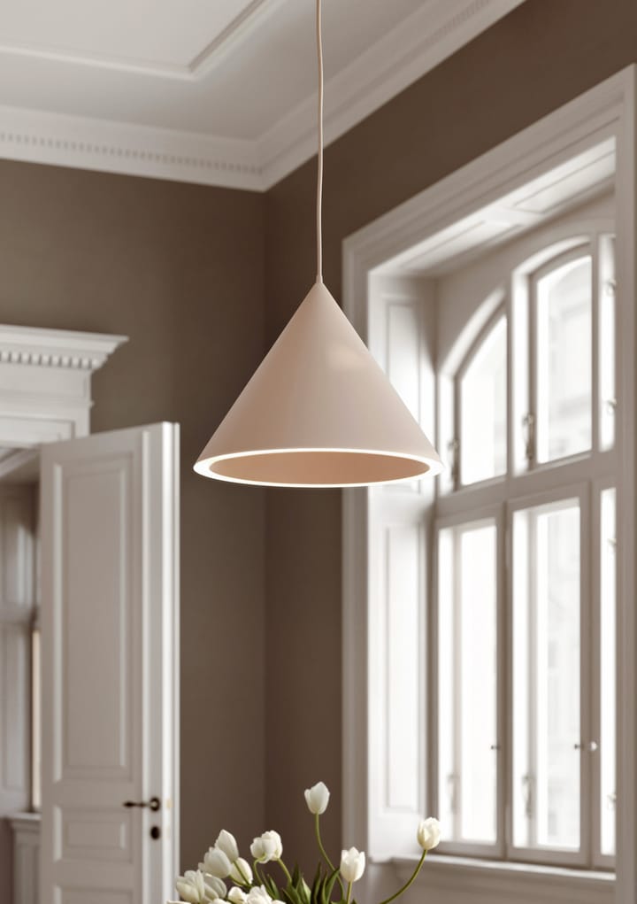 Annular hanglamp large, Beige Woud