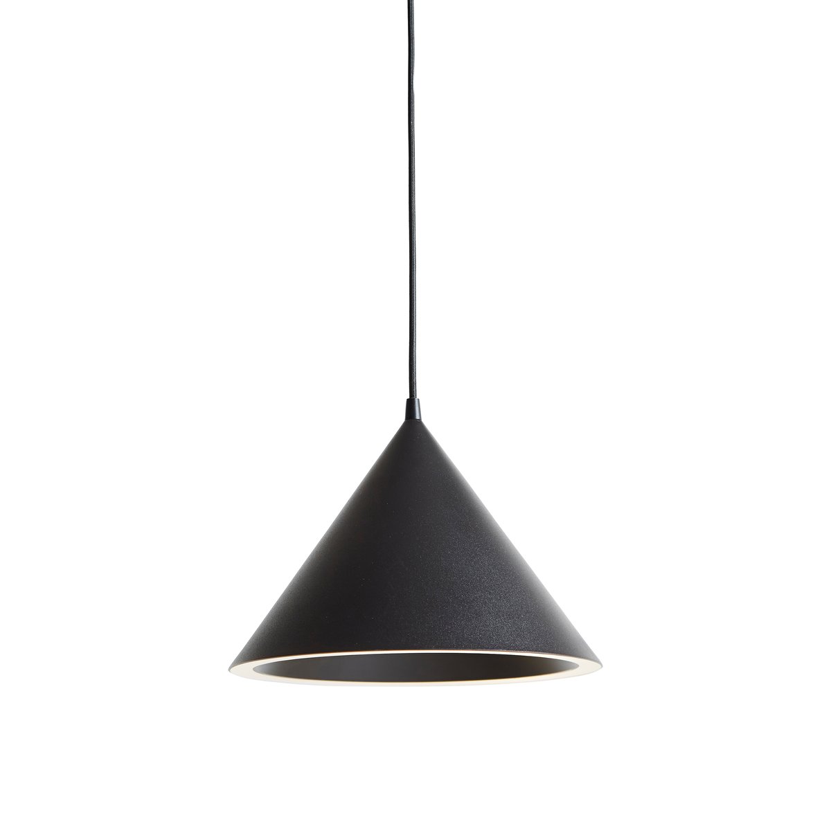 Woud Annular hanglamp small Black