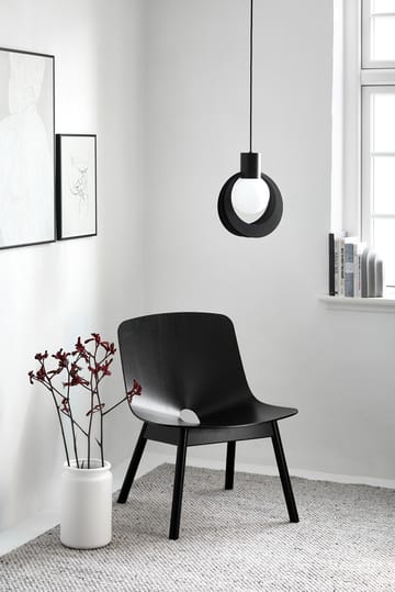 Lunar hanglamp medium - Black - Woud