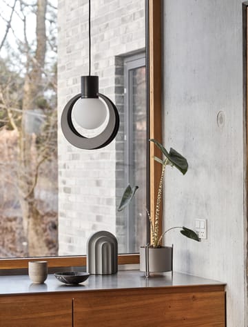 Lunar hanglamp medium - Black - Woud