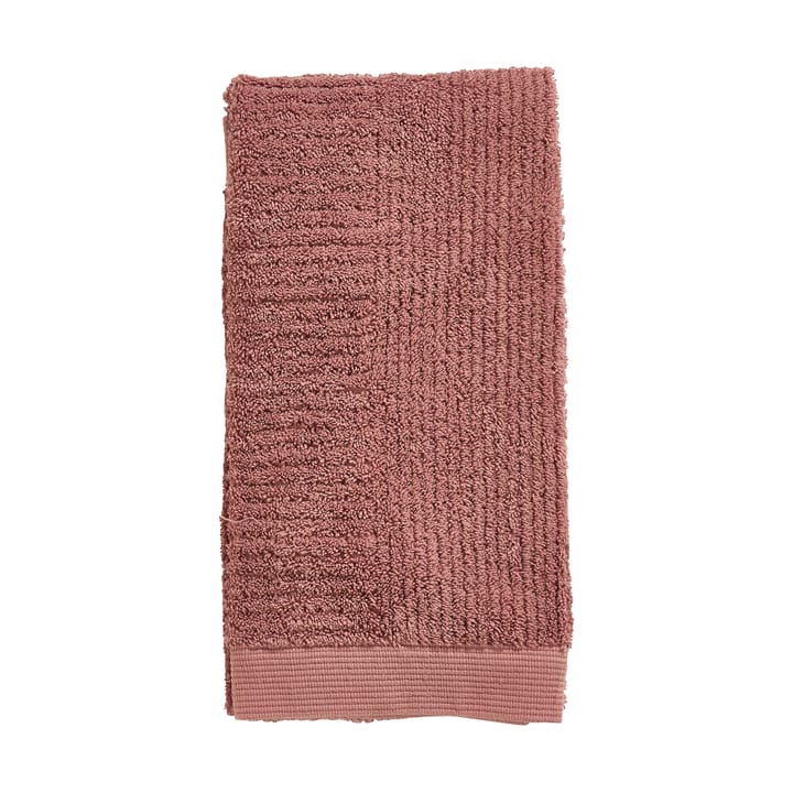 Classic handdoek 50x100 cm - Peach red - Zone Denmark