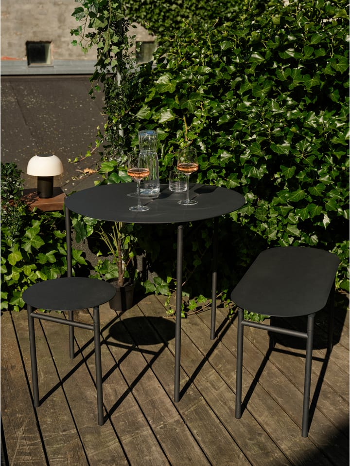 Disc tafel Ø70 cm, Black Zone Denmark