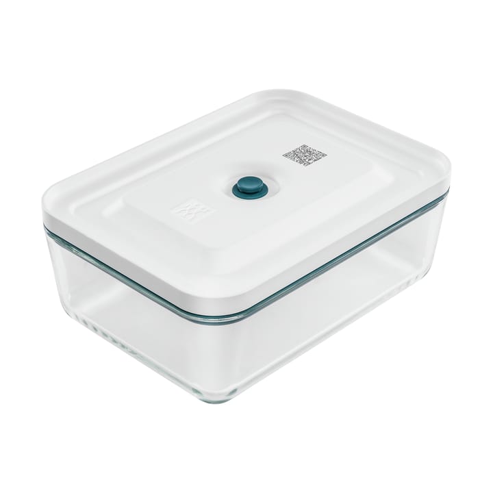 La-Mer platte vacuüm voedselcontainer glas 2 L - 24,5x18,5x9 cm - Zwilling