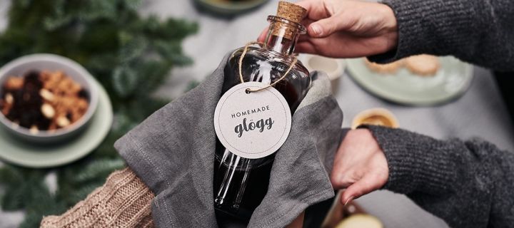 Scandinavische glühwein en andere lekkernijen: Schenk je geliefden een prachtig versierde fles zelfgemaakte Glögg voor kerst!